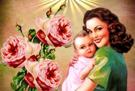 Happy Mother's Day pictures and cards are beautiful to the point of tears with inscriptions, congratulations and poems for Mother's Day, animated pictures from children